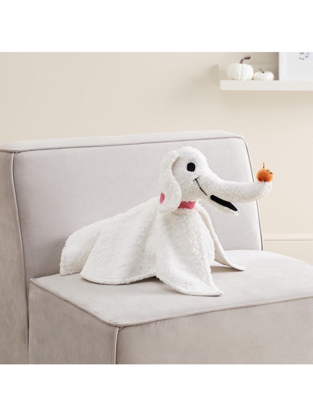 Pottery Barn The Nightmare Before Christmas Zero Dog Pillow